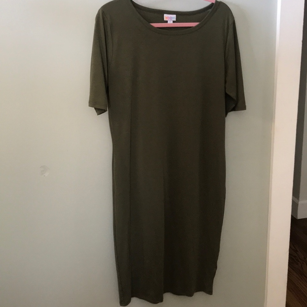 LuLaRoe Olive Green Julia